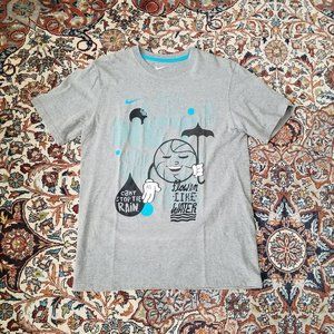Nike Basketball "Can't Stop The Rain" Reflective Shirt - Sz L